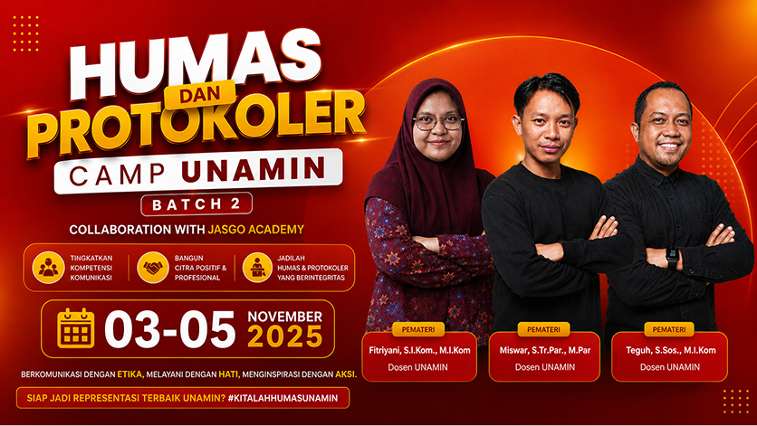 Humas dan Protokoler Camp UNAMIN